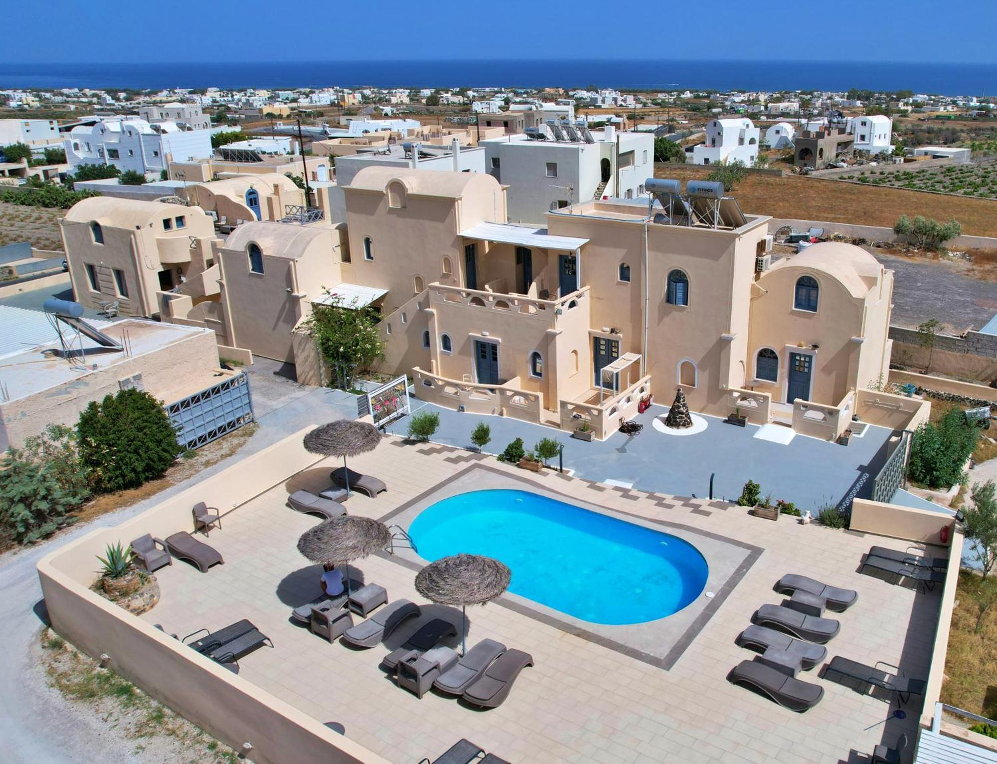 Aparthotel Leon Santorini Perivolos  Esterno foto