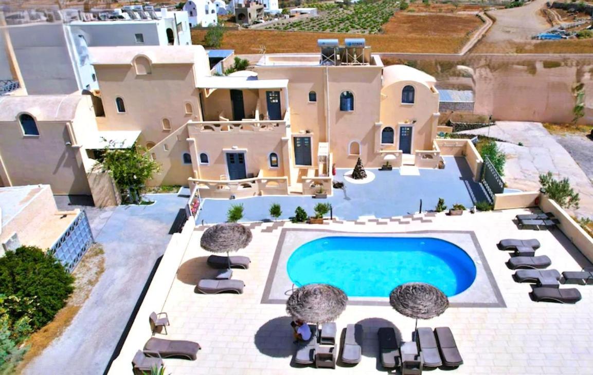 Aparthotel Leon Santorini Perivolos  Esterno foto