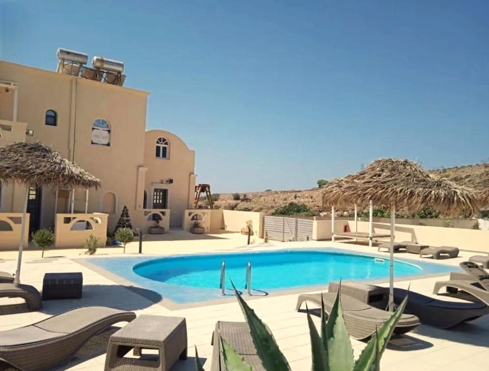 Aparthotel Leon Santorini Perivolos  Esterno foto